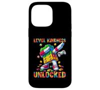Carcasa para iPhone 14 Pro MAX Level Kindness Unlocked Master Builder Gamer Boys Teacher