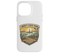 Carcasa para iPhone 14 Pro MAX Liberty State Park New Jersey Ellis Island - Recuerdo novedoso