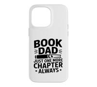 Carcasa para iPhone 14 Pro MAX Libro Papá Solo Un Capítulo Más Siempre Lector