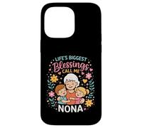 Carcasa para iPhone 14 Pro MAX Life'S Biggest Blessings Call Me Nona Italian Grandma