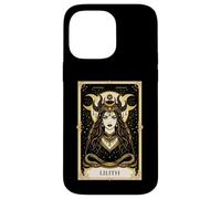 Carcasa para iPhone 14 Pro MAX Lilith Tarot Card Wicca Gothic Goddess Pagan Ocult