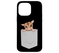 Carcasa para iPhone 14 Pro MAX Lindo Deslizador de azúcar Regalo exótico Mascota Sugar Bear Sugar Glider