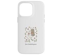 Carcasa para iPhone 14 Pro MAX Lindo Ganso Libros Que Llevan Libros académicos Arte de Aves