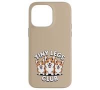 Carcasa para iPhone 14 Pro MAX Lindo Perro Corgi de Tiny Legs Club, Amante de los Perros