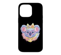 Carcasa para iPhone 14 Pro MAX Lindo Retrato de León Amante Animal Graphic Rosa Gafas Floral