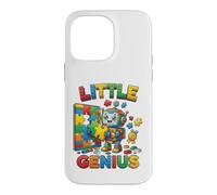 Carcasa para iPhone 14 Pro MAX Little Genius Robot Puzzle Builder, diseño Infantil