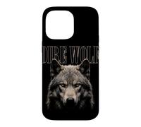 Carcasa para iPhone 14 Pro MAX Lobo Dire Cara Luz De Luna Bosque Fauna Silvestre Naturaleza