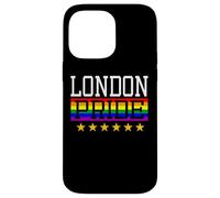 Carcasa para iPhone 14 Pro MAX London Pride England Gay Lesbianas Queer LGBT Rainbow Flag