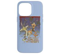Carcasa para iPhone 14 Pro MAX Looney Tunes Bugs and Daffy The Only Come At Night