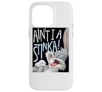 Carcasa para iPhone 14 Pro MAX Looney Tunes Bugs Bunny Ain't I a Stinka!