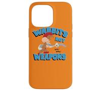 Carcasa para iPhone 14 Pro MAX Looney Tunes Elmer and Bugs Wabbits Not Weapons
