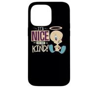 Carcasa para iPhone 14 Pro MAX Looney Tunes Tweety Nice To Be Kind