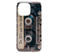 Carcasa para iPhone 14 Pro MAX Los 80 fueron The Best Mix Tape Cassette Retro Nostalgia