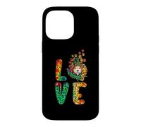 Carcasa para iPhone 14 Pro MAX Love Jack Russell Terrier Dog Sunflower Tie Dye Leoparad
