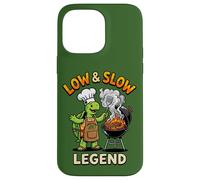 Carcasa para iPhone 14 Pro MAX Low & Slow Legend Turtle BBQ Chef Grill Legend Barbacoa