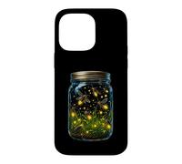 Carcasa para iPhone 14 Pro MAX Luciérnagas En Tarro Lindo Relámpago Insectos Noche Brillante