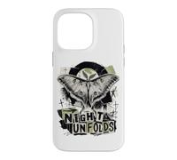 Carcasa para iPhone 14 Pro MAX Luna Moth Noche Despliega Grunge Collage