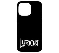 Carcasa para iPhone 14 Pro MAX Lyricist Hip Hop Rap Music Poetry Poem Writer Lyricism MC