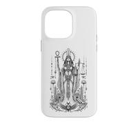 Carcasa para iPhone 14 Pro MAX Maat Pluma Verdad Antiguo Egipcio Equilibrio Mito Arte