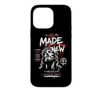 Carcasa para iPhone 14 Pro MAX Made New 2 Corintios 5:17 Christian Faith Streetwear
