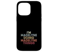Carcasa para iPhone 14 Pro MAX Madelyne Name Madelyne Personalized Name First Given
