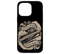Carcasa para iPhone 14 Pro MAX Magical Flute Surrounded by Clouds and Music