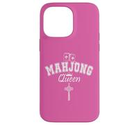 Carcasa para iPhone 14 Pro MAX Mahjong Queen of Tiles Mahjong Queen Crown It's Mahjong Time