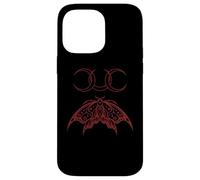 Carcasa para iPhone 14 Pro MAX Mall Goth Y2K Polilla con Moon Alt EMO
