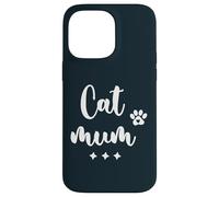 Carcasa para iPhone 14 Pro MAX Mamá de Gato, Loca mamá de Gato