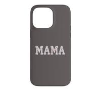 Carcasa para iPhone 14 Pro MAX Mama Floral Patchwork Style Lettering Cute Vintage Mom