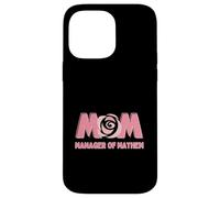 Carcasa para iPhone 14 Pro MAX MAMÁ - Manager of Mayhem - Funny Mom and Mother