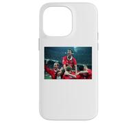 Carcasa para iPhone 14 Pro MAX Manchester Utd Roy Keane GOL Celebración Copa Mundial Fútbol