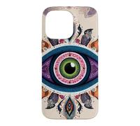 Carcasa para iPhone 14 Pro MAX Mandala Evil Eye Art Style Boho Hippie Estética Tribal