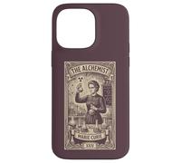 Carcasa para iPhone 14 Pro MAX Marie Curie Alchemist Tarot Card; Mujeres en Química Stem