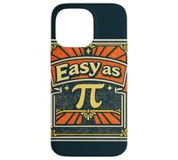 Carcasa para iPhone 14 Pro MAX Matemáticas Retro Tan fáciles como Pi