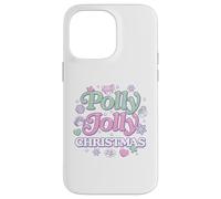 Carcasa para iPhone 14 Pro MAX Mattel - Polly Pocket Holidays - Polly Jolly Navidad Iconos