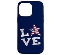 Carcasa para iPhone 14 Pro MAX Me Encanta la Bandera de la Libertad de EE. UU., Que Dice Que es una au Pair Orgullosa Patriota