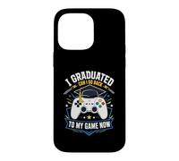 Carcasa para iPhone 14 Pro MAX Me gradué ¿Puedo Volver a Jugar Ahora?