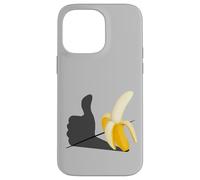 Carcasa para iPhone 14 Pro MAX Me Gusta el plátano optimista Pop-Art