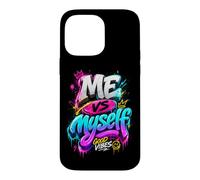 Carcasa para iPhone 14 Pro MAX Me Vs Myself Graffiti Style Urban Streetwear Apparel Design