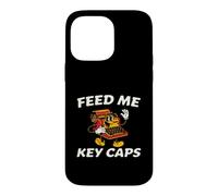 Carcasa para iPhone 14 Pro MAX Mechanical Keyboard Feed Me Key Caps Retro Typist