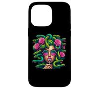 Carcasa para iPhone 14 Pro MAX Medusa Snakes Roses Lollipop Floral Greek Mythology