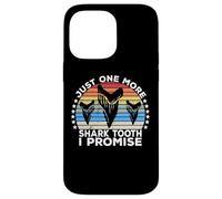 Carcasa para iPhone 14 Pro MAX Megalodon Fossil Teeth Just One More Shark Tooth Geologist