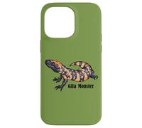Carcasa para iPhone 14 Pro MAX Mens Womens Kids Desert Lizard Reptile Gila Monster Lover
