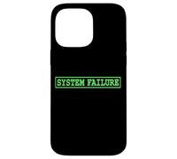 Carcasa para iPhone 14 Pro MAX Mensaje DE Error del COMPUTADOR DE FALLO del Sistema