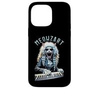 Carcasa para iPhone 14 Pro MAX Meowzart - Teclado de Piano con diseño de Gato Mozart