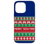 Carcasa para iPhone 14 Pro MAX Merry Tech-Mas Disquete WiFi Videojuegos
