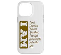 Carcasa para iPhone 14 Pro MAX Mes De La Historia De Los Negros Orgullo Africano con Una