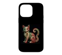 Carcasa para iPhone 14 Pro MAX Mexican Alebrije Cat