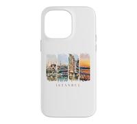 Carcasa para iPhone 14 Pro MAX Mezquitas de Turquía, Bósforo y bazares - Vacaciones Estambul